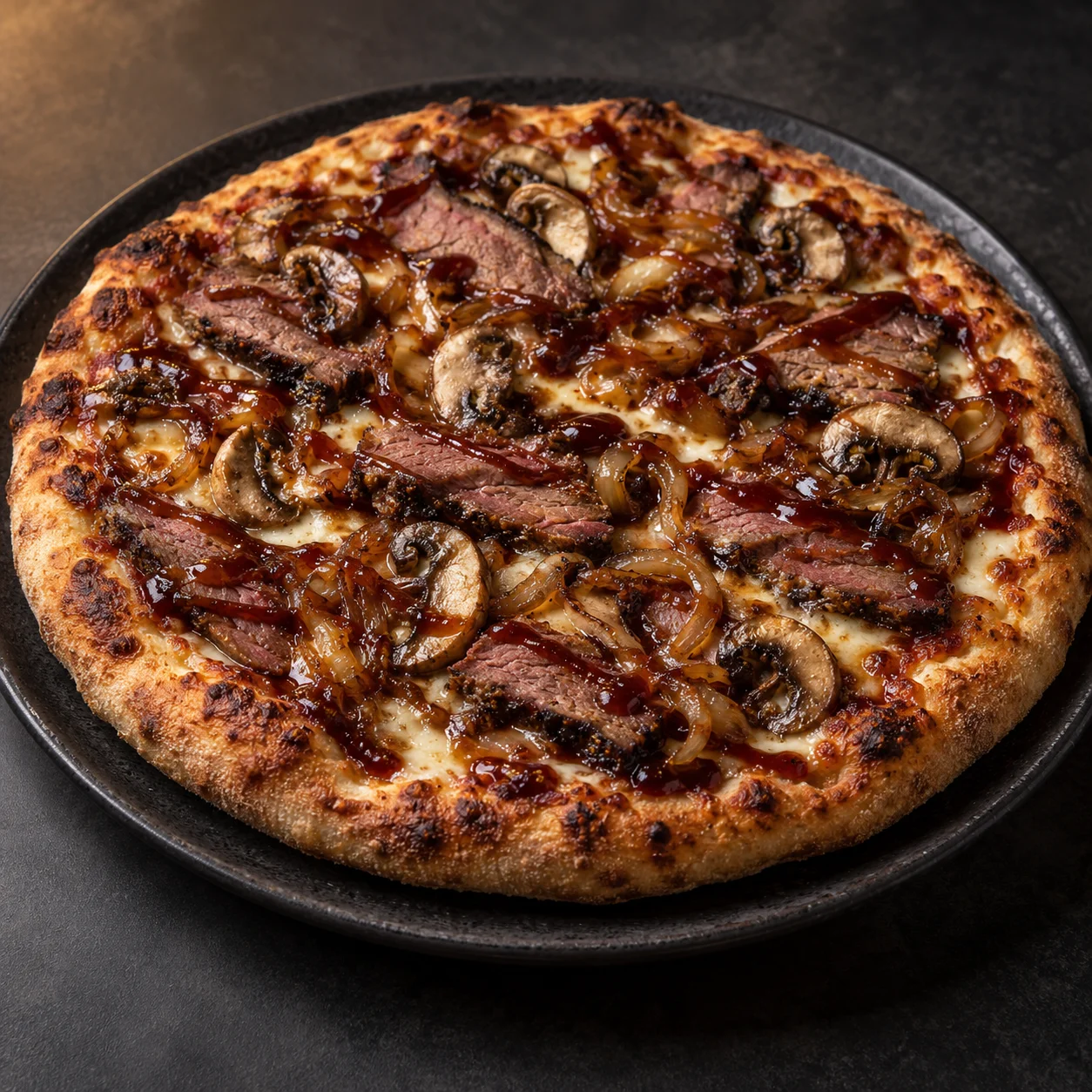 BBQ SOSLU FÜME ET PİZZA